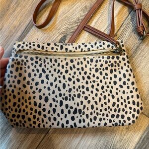 Stylish Tan and Black Women's Bag